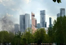 🔥Горит Москва Сити. Предположительно Афи Молл.