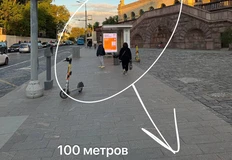 🤓Прогулялись по городу. Офис компании ПИК обставлен остановками с рекламой ПИКа, офис Догмы по соседству обставлен бордами с рекламой Догмы