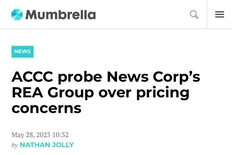 🤓Казалось бы, причем здесь ЦИАН?  Австралийская комиссия по конкуренции и защите прав потребителей (ACCC) начала расследование в отношении